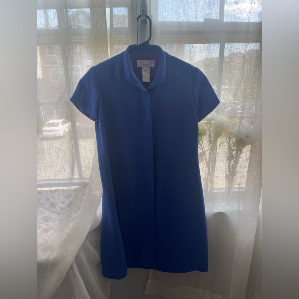 Vintage Jones New York blue dress